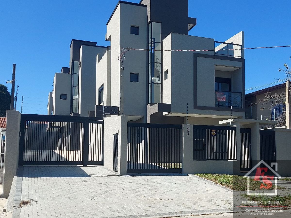 sobrado em condominio bairro novo mundo curitiba
